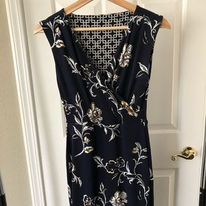 White House Black Market reversible jersey dress